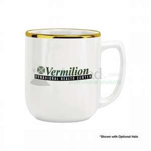 Custom Promotional 17 oz. White Noble Mug