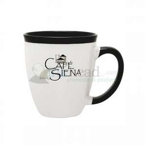 Custom Promotional 18 oz. Black High Tone Mug