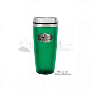 Custom Promotional 18 oz. Casino Green Steel City Tumbler Mug