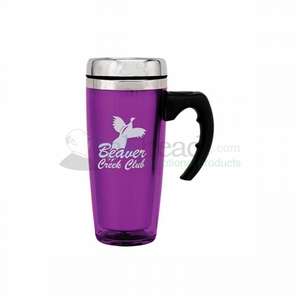 18 oz. Imperial Purple Steel City Commuter Mug 