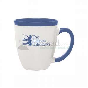 Custom Promotional 18 oz. Ocean Blue High Tone Mug