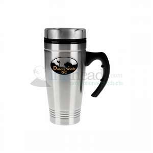 Custom Promotional 18 oz. Stainless Steel Fleet Mug With Pvc Liner