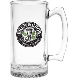 Custom Promotional 25 oz. Thumbprint Tankard