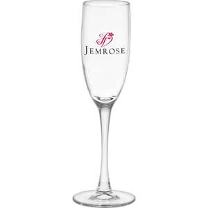 Custom Promotional 5.75 oz. Clear Tall Stem Flute