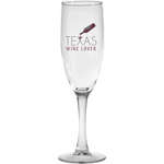 Customized New Years - 5.75 oz. Nuance Champagne Flute