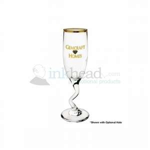 Custom Promotional 6 oz. Jazzy-Stem Flute