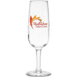 Imprinted Glass & Stemware - 6.5 oz. Flute Champagne Glass