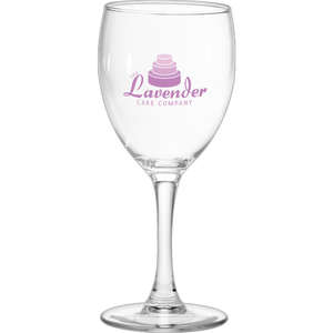 Custom Promotional 8.5 oz. Clear Tall Stem Wine