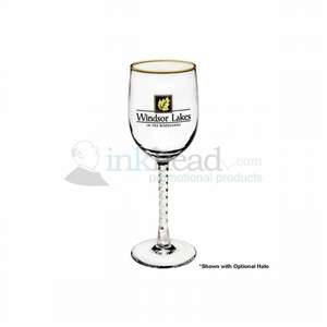 Custom Promotional 9 oz. Swirl Stem Wine