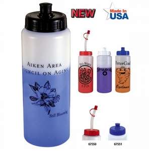 32 oz. Mood Sports Bottle with Push 'n Pull Cap