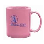 Personalized Classic Coffee Mugs - 11 oz. Pink Hampton Mug