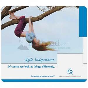 Custom Promotional Vynex Mouse Pad - 7-1/2" x 8-1/2" x 1/8" HD