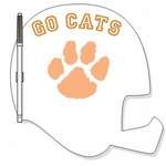 Customized Memo Boards - Football Helmet Memo Board