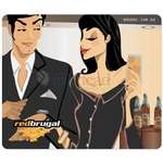 Business Hard Surface Mouse Pads - Vynex Mouse Pad - 8" x 9-1/2"x 1/16"