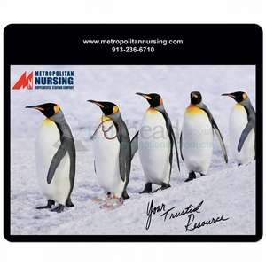 Custom Promotional Vynex Mouse Pad - 8" x 9-1/2" x 1/8"