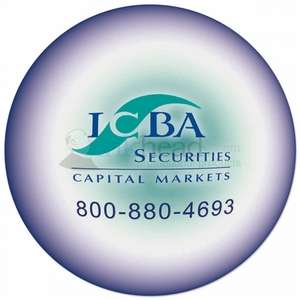 Custom Promotional SoftTouch Mouse Pad - 8" Round x 1/8"