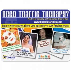 Custom Promotional SoftTouch Mouse Pad - 6" x 8" x 3/16"