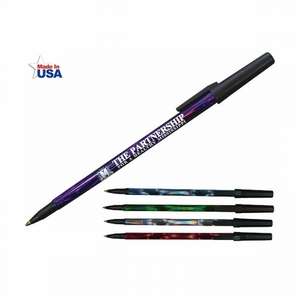Custom Promotional Deep Swirl Foil Stick Pen