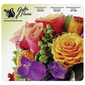 Custom Promotional Barely There Mouse Pad - 7-1/2" x 8" x .019"