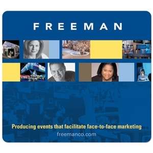 Custom Promotional Barely There Mouse Pad - 7-1/2" x 8-1/2" x .019"
