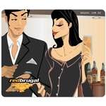 Logo Mouse Pads - Barely There Mouse Pad - 8" x 9-1/2" x .019"