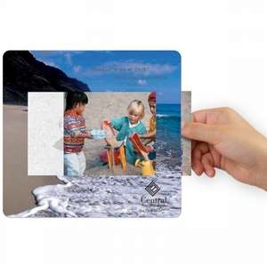 Custom Promotional Frame-It FLEX Window/Photo Mouse Pad - 7-1/2" x 8" x 1/16" (Heavy duty base)