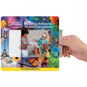 Custom Promotional Frame-It FLEX Window/Photo Mouse Pad - 7-1/2" x 8" x 1/8", Medium Duty