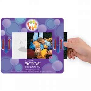 Custom Promotional Frame-It BASIC Window/Photo Mouse Pad - 8" x 9" x 1/8" (Heavy duty Base)