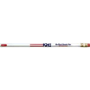 Custom Promotional Thrifty Patriotic Pencil