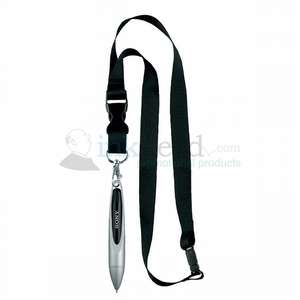 Custom Promotional Swerve Pen With Lanyard