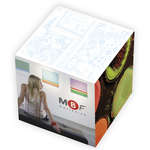 Logo Note Cubes - Non-Adhesive Cube 2-3/8" x 2-3/8" x 2-3/8"
