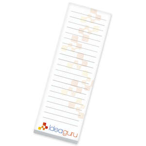 Custom Promotional Scratch Pad 3" x 9" - 25 Sheets
