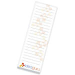 Imprinted Non-Adhesive Notepads - Scratch Pad 3" x 9" - 50 Sheets