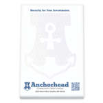 Promotional Non-Adhesive Notepads - Scratch Pad 6" x 9" - 25 Sheets