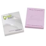 Imprinted Adhesive Notepads - Adhesive Notepad 2-3/4" x 3" - 100 Sheets