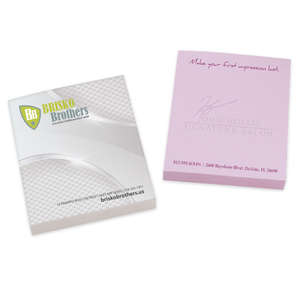 Custom Promotional Adhesive Notepad 2-3/4" x 3" - 50 Sheets