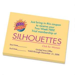 Adhesive Notepad 4" x 3" - 100 Sheets 