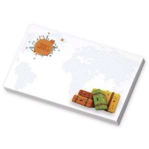 Custom Promotional Adhesive Notepad 5" x 3" - 100 Sheets