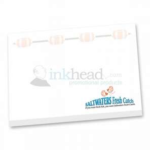 Adhesive Notepad 5" x 3" - 25 Sheets 