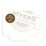 Promotional Stock Shaped Notepads - Adhesive Cup Notepad 5" x 3" - 50 Sheets