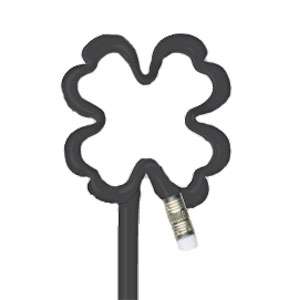 Custom Promotional 4-Leaf Clover Shaped Pencil