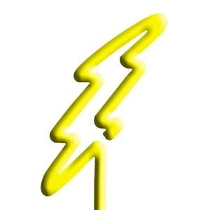 Custom Promotional Lightning Bolt Shaped Pen