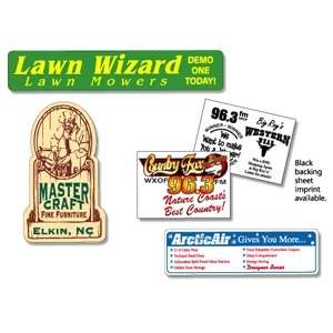 Custom Promotional Ultra Removable Clear Polyester Custom Decal - 0 to 5 Sq In