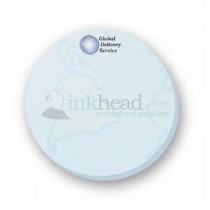 Adhesive Circle Notepad 3
