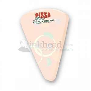 Custom Promotional Adhesive Pizza Notepad 4" x 6" - 100 Sheets