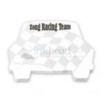 Wholesale Stock Shaped Notepads - Adhesive Car Notepad 4" x 3" - 50 Sheets