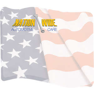 Custom Promotional Adhesive Flag Notepad 4" x 3" - 50 Sheets