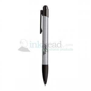 Custom Promotional Innovator Metallic Soft Grip Pen (Quick Ship)