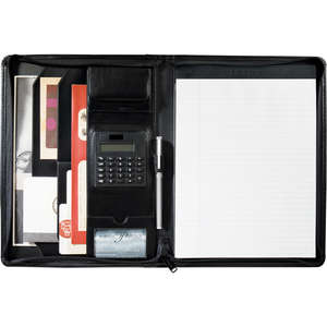 Custom Promotional Manchester Zippered Padfolio