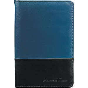 Windsor Reflections Jr. Zippered Padfolio Blue